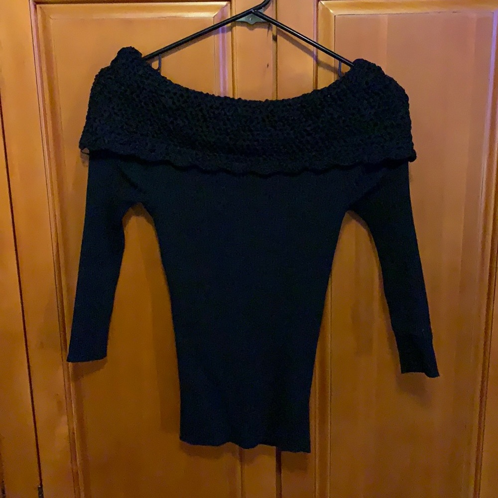 Off the shoulder White House black market sweater